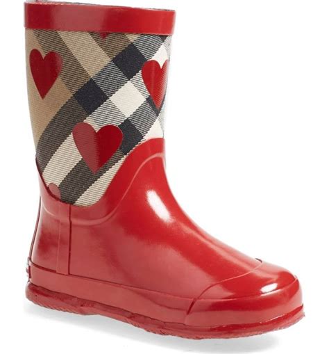 toddler Burberry rain boots